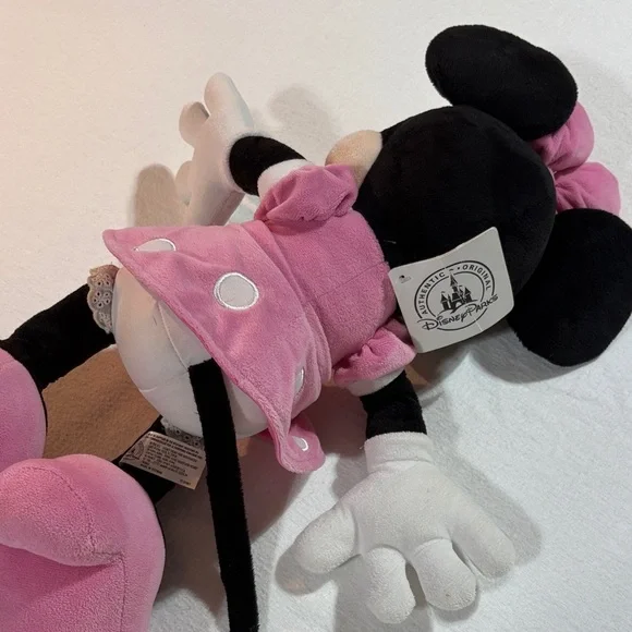 Disney Bundle 2 Minnie Mouse Plush Talking Toy Polka Dots Light up - Picture 9 of 11